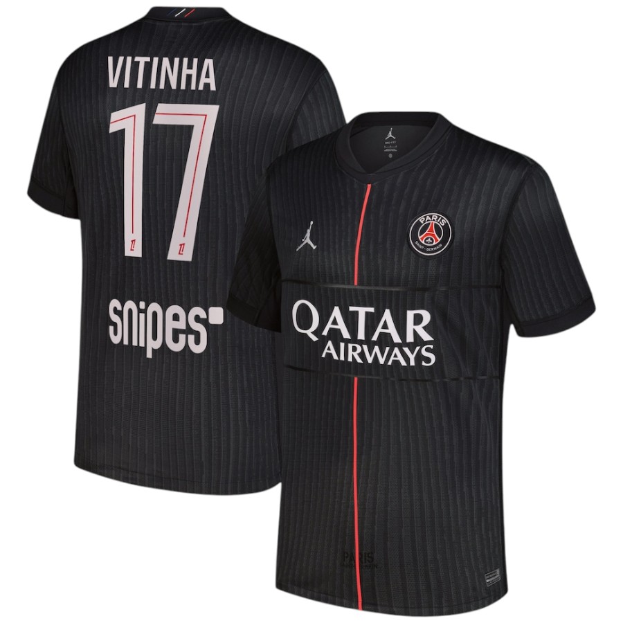 Maillot PSG Jordan Fourth 2025 2026 Vitinha (1) Maillot PSG Jordan Fourth 2025 2026 Vitinha (1)