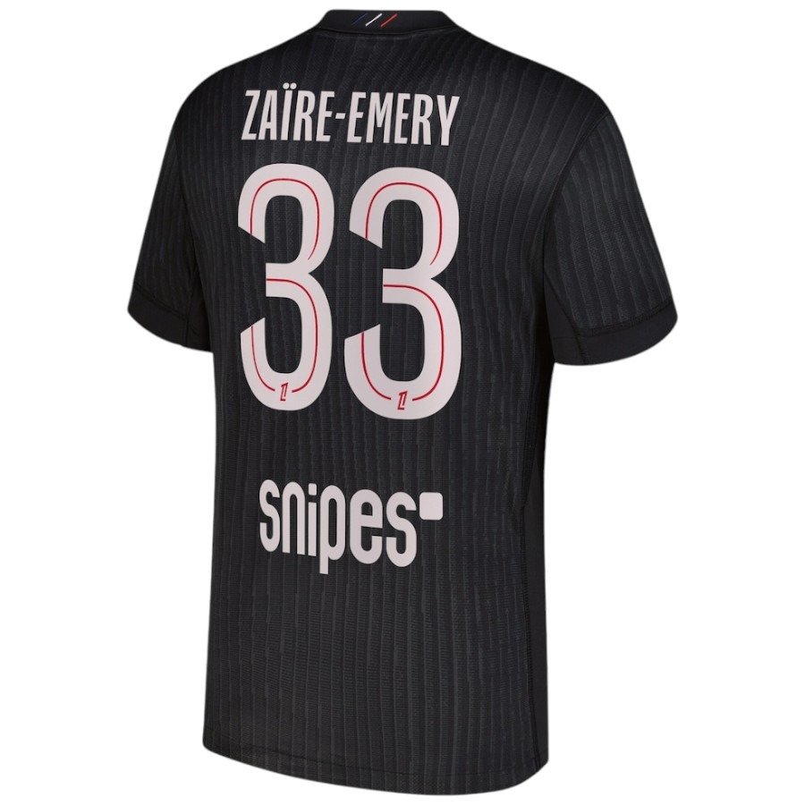 Maillot PSG Jordan Fourth 2025 2026 Zaire Emery (2) Maillot PSG Jordan Fourth 2025 2026 Zaire Emery (2)