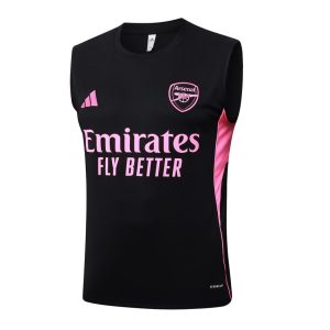 Debardeur Short Arsenal 2025 2026 Noir Rose