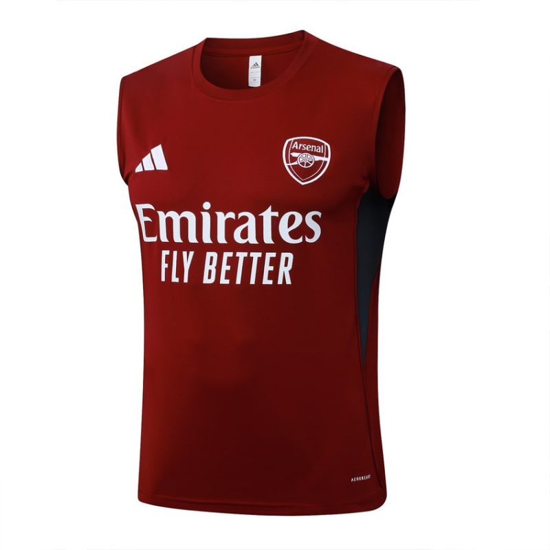 Debardeur Short Arsenal 2025 2026 Rouge Bleu (2) Debardeur Short Arsenal 2025 2026 Rouge Bleu