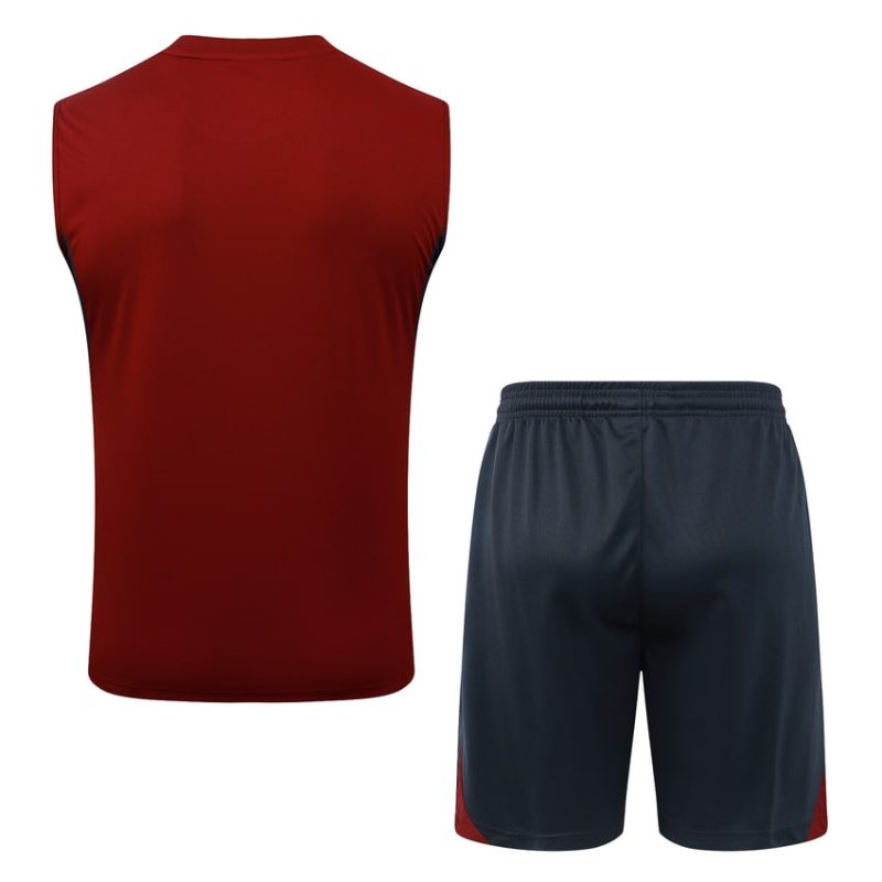 Debardeur Short Arsenal 2025 2026 Rouge Bleu (4) Debardeur Short Arsenal 2025 2026 Rouge Bleu