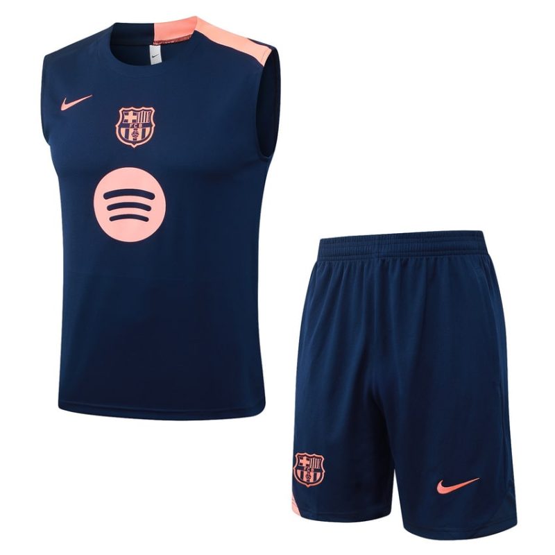 Debardeur Short Barca 2025 2026 Bleu Orange