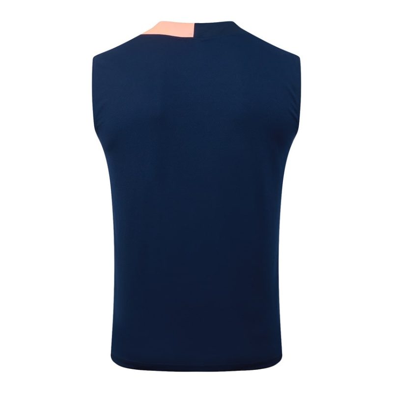 Debardeur Short Barca 2025 2026 Bleu Orange (4) Debardeur Short Barca 2025 2026 Bleu Orange