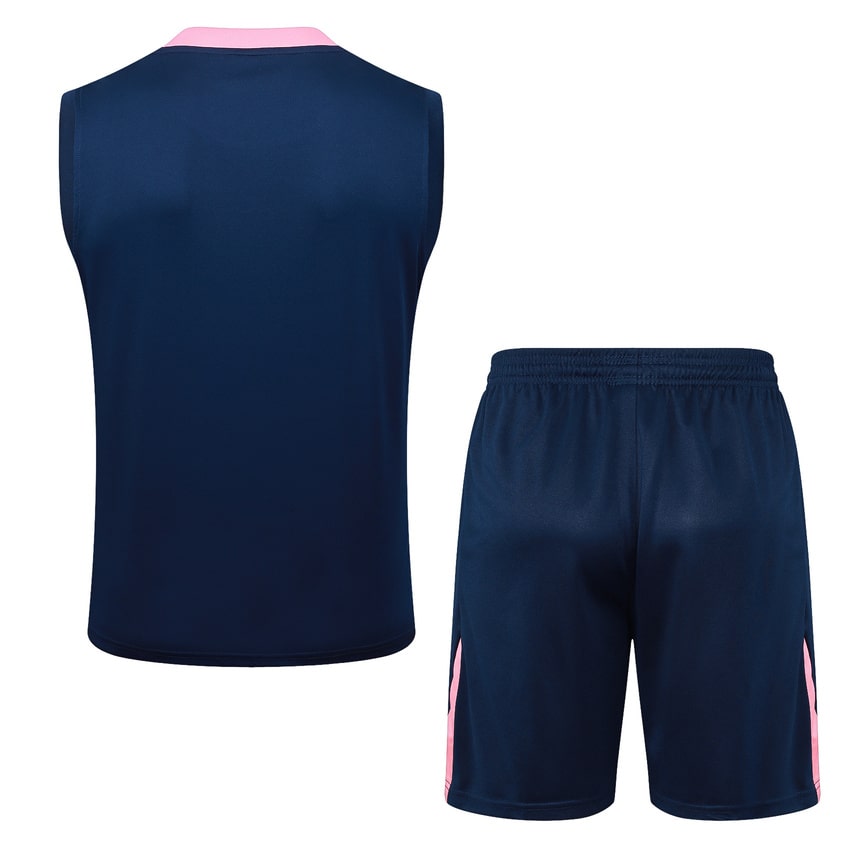 Debardeur Short Barca 2025 2026 Bleu Rose Motif