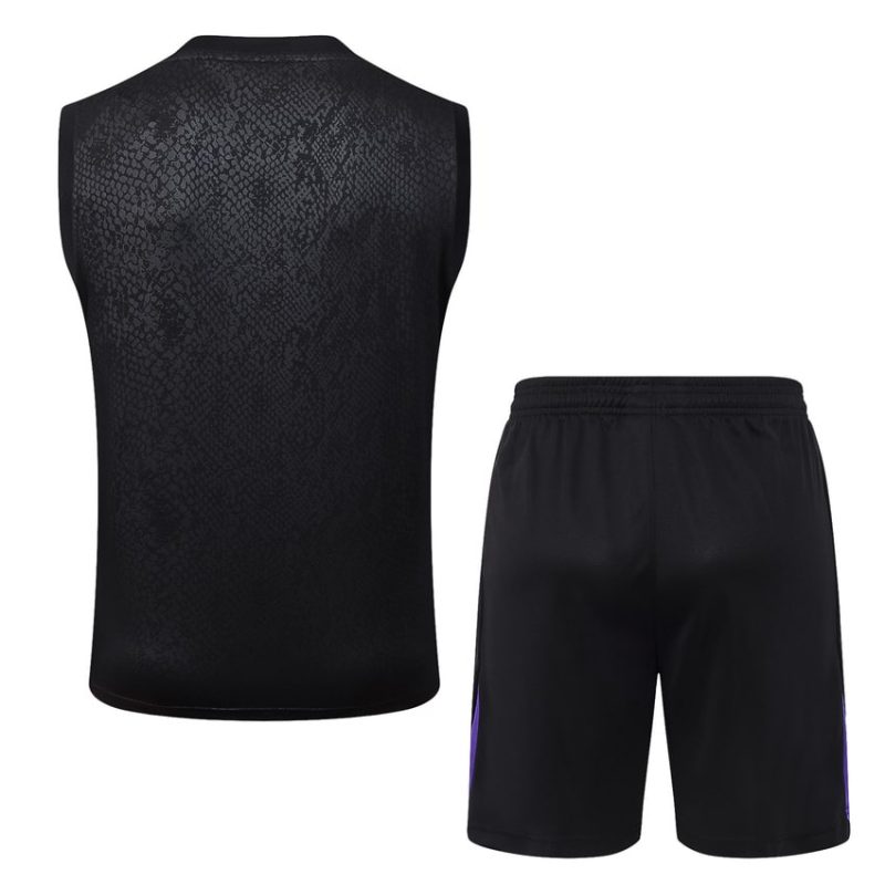 Debardeur Short Barca 2025 2026 Noir Charbon (2) Debardeur Short Barca 2025 2026 Noir Charbon