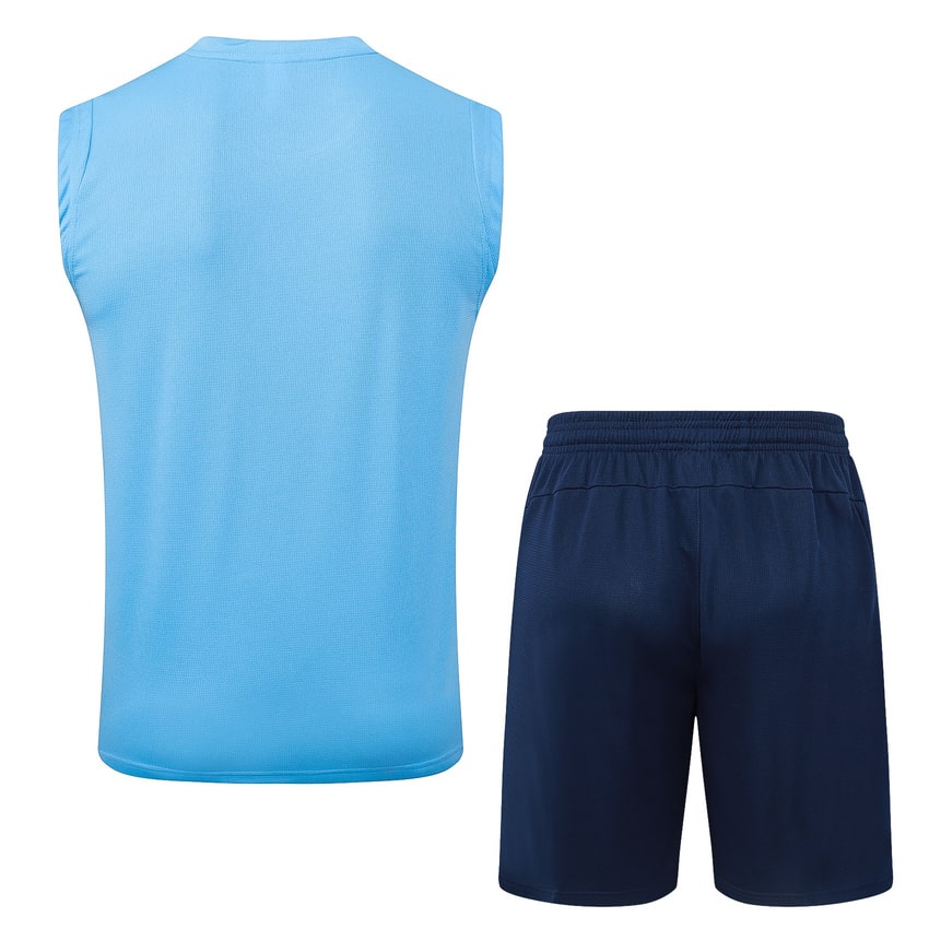 Debardeur Short Manchester City 2025 2026 Bleu Ciel