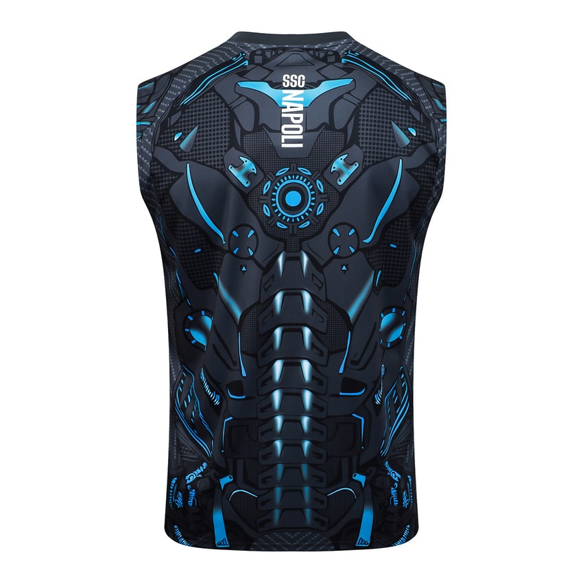 Debardeur Short Naples 2025 2026 Noir Motif