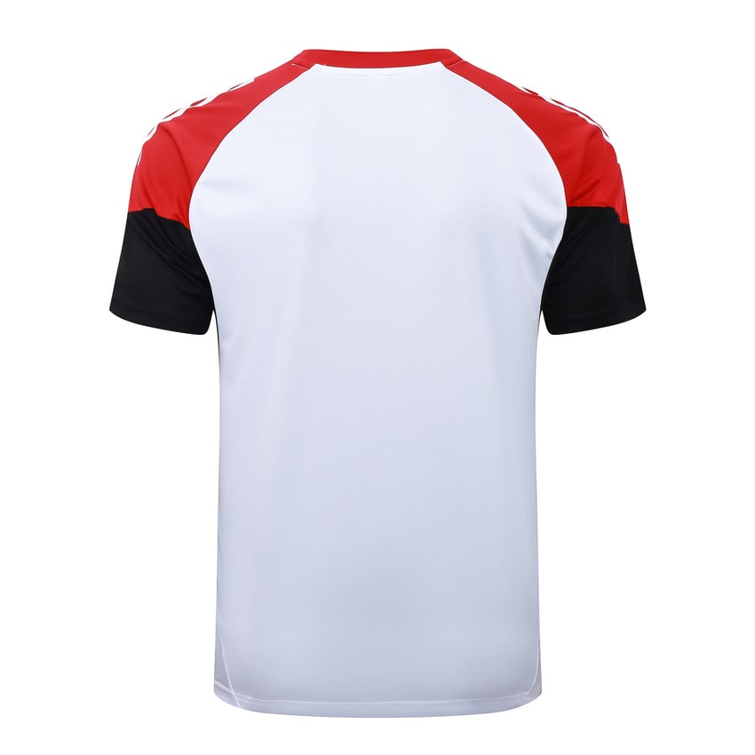 Ensemble Maillot Short Arsenal 2025 2026 Blanc Rouge