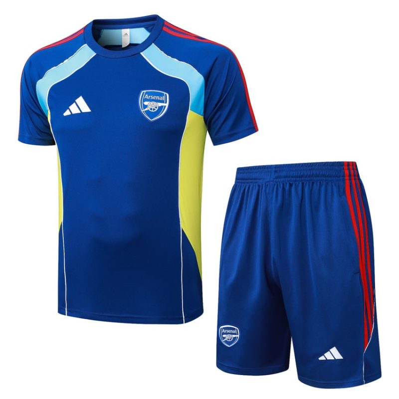 Ensemble Maillot Short Arsenal 2025 2026 Bleu Clair (1) Ensemble Maillot Short Arsenal 2025 2026 Bleu Clair