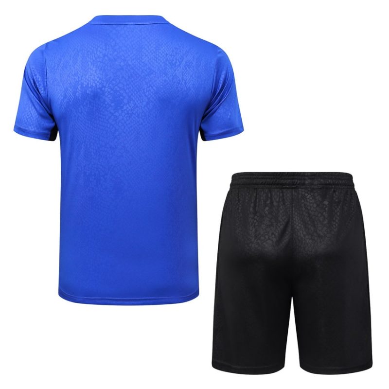 Ensemble Maillot Short Barca 2025 2026 Bleu Océan (3) Ensemble Maillot Short Barca 2025 2026 Bleu Océan