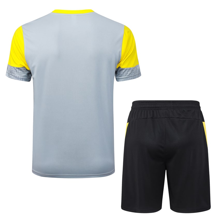 Ensemble Maillot Short Dortmund 2025 2026 Gris (2) Ensemble Maillot Short Dortmund 2025 2026 Gris