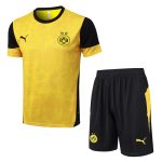 Ensemble Maillot Short Dortmund 2025 2026 Jaune Noir