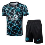 Ensemble Maillot Short Inter Milan 2025 2026 Noir Motif