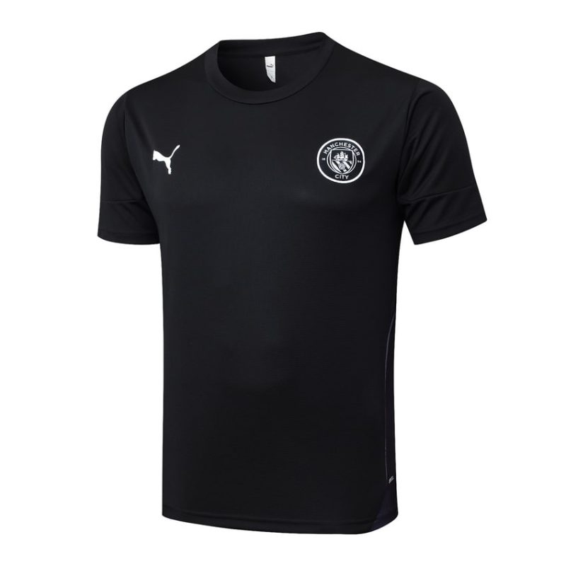 Ensemble Maillot Short Manchester City 2025 2026 Noir Sombre (2) Ensemble Maillot Short Manchester City 2025 2026 Noir Sombre