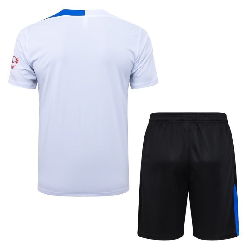 Ensemble Maillot Short PSG 2025 2026 Blanc (2) Ensemble Maillot Short PSG 2025 2026 Blanc