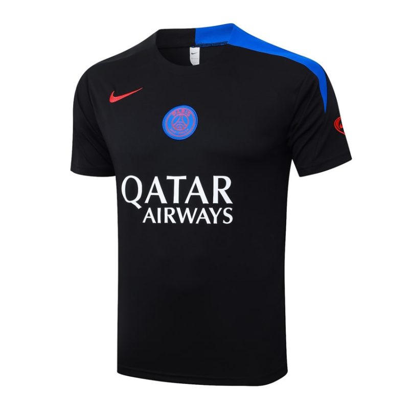 Ensemble Maillot Short PSG 2025 2026 Noir Foncé (2) Ensemble Maillot Short PSG 2025 2026 Noir Foncé