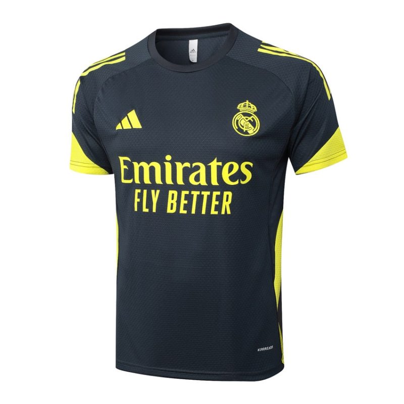 Ensemble Maillot Short Real Madrid 2025 2026 Noir Foncé (4) Ensemble Maillot Short Real Madrid 2025 2026 Noir Foncé