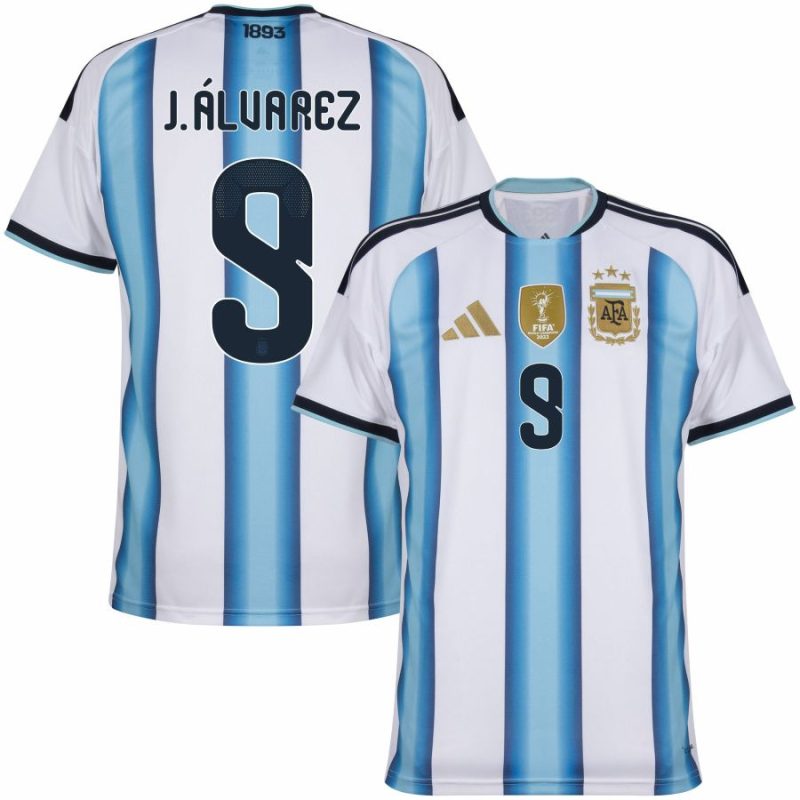 Maillot Argentine Domicile 2026 2027 J. Alvarez (1)