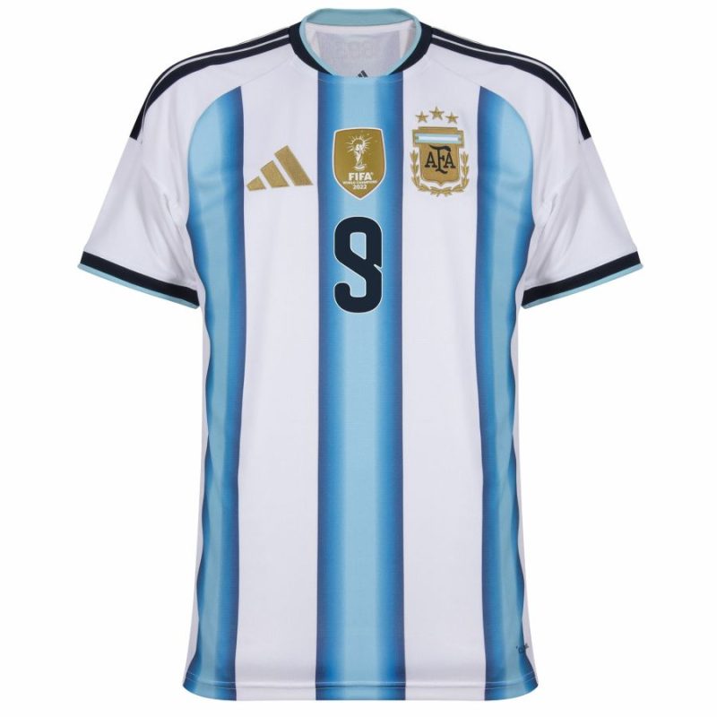 Maillot Argentine Domicile 2026 2027 J. Alvarez (2) Maillot Argentine Domicile 2026 2027 J. Alvarez (2)
