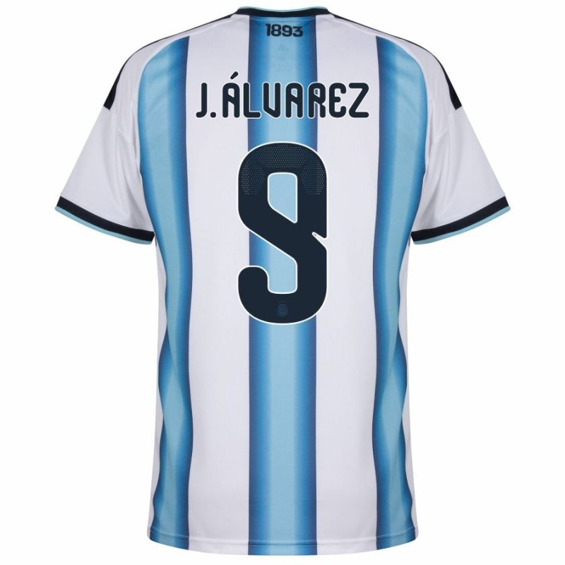 Maillot Argentine Domicile 2026 2027 J. Alvarez (3) Maillot Argentine Domicile 2026 2027 J. Alvarez (3)