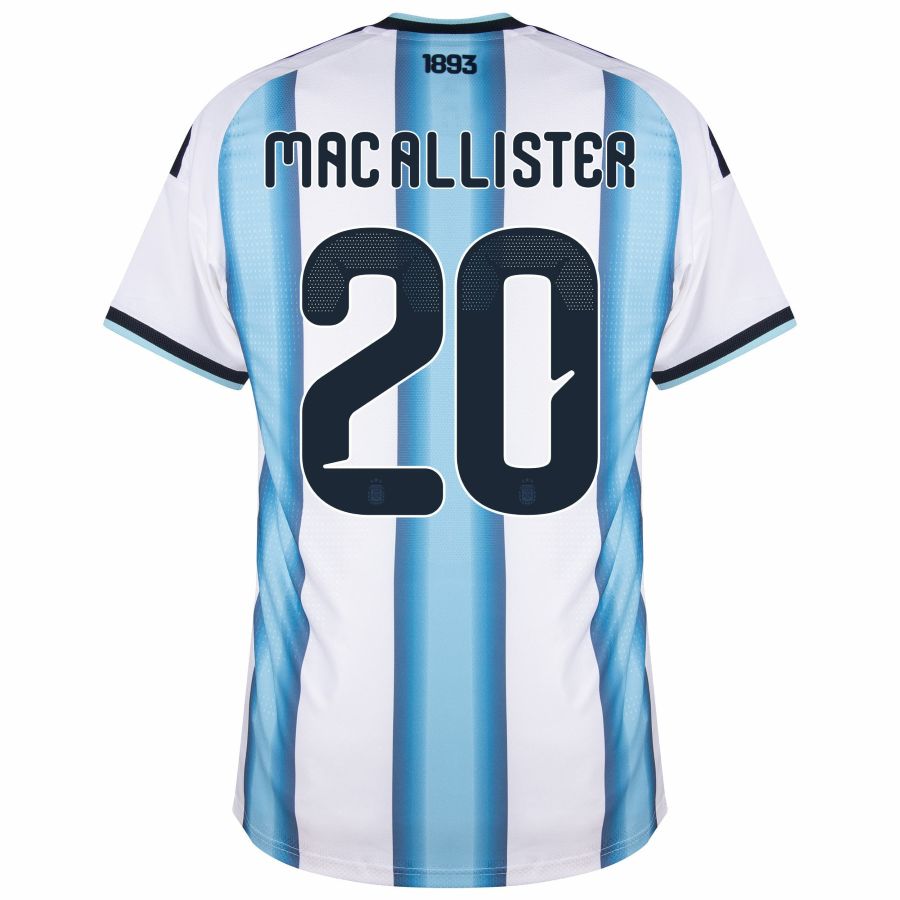 Maillot Argentine Domicile 2026 2027 Macallister (3) Maillot Argentine Domicile 2026 2027 Macallister (3)