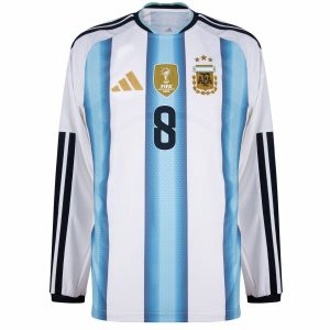 Maillot Argentine Domicile 2026 2027 Manches Longues E. Fernandez (2)