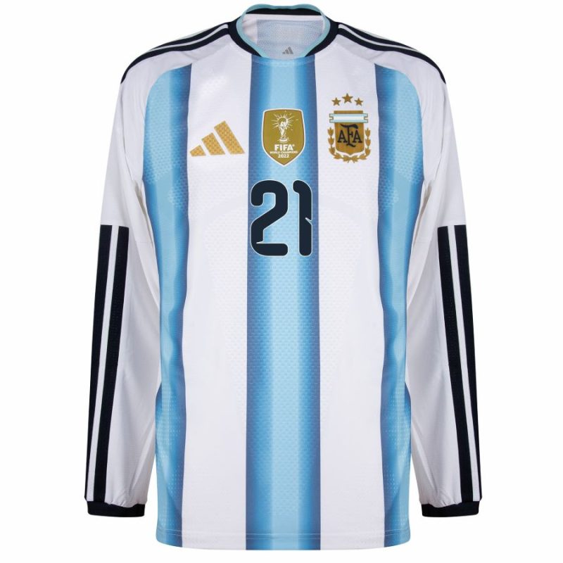 Maillot Argentine Domicile 2026 2027 Manches Longues Mastantuono (2) Maillot Argentine Domicile 2026 2027 Manches Longues Mastantuono (2)