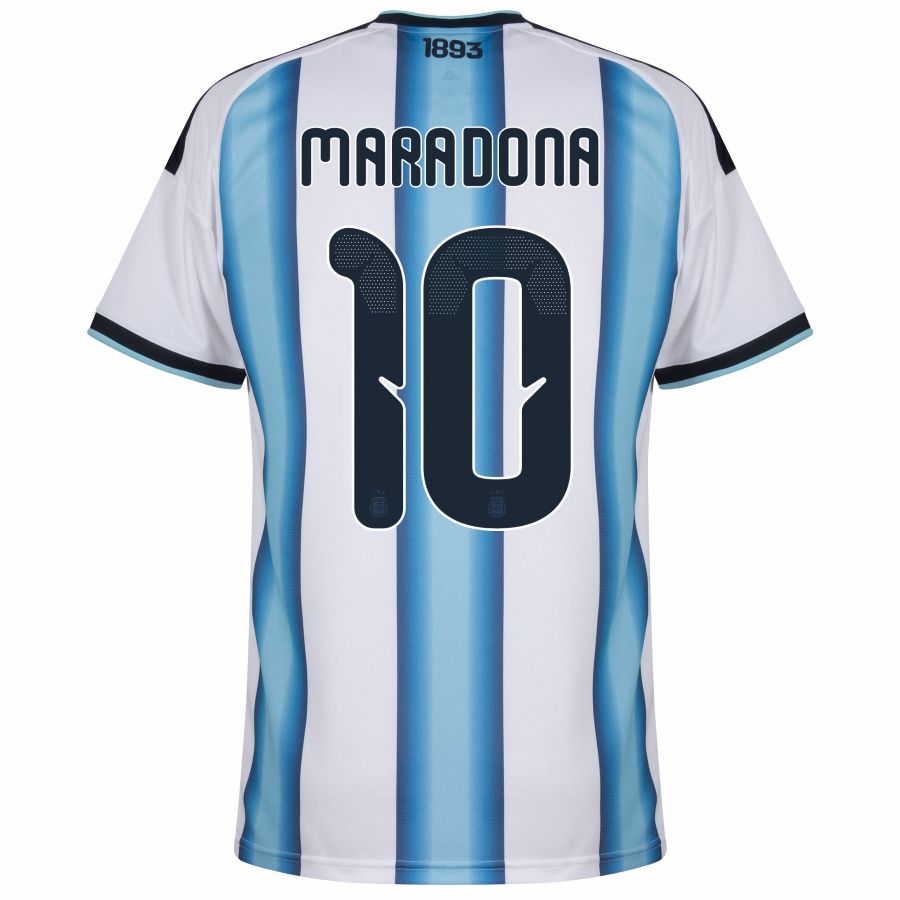 Maillot Argentine Domicile 2026 2027 Maradona (3)