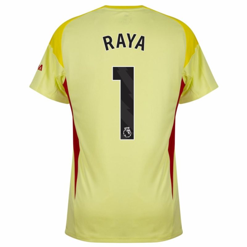 Maillot Arsenal Domicile Gardien 2025 2026 Raya (2) Maillot Arsenal Domicile Gardien 2025 2026 Raya (2)