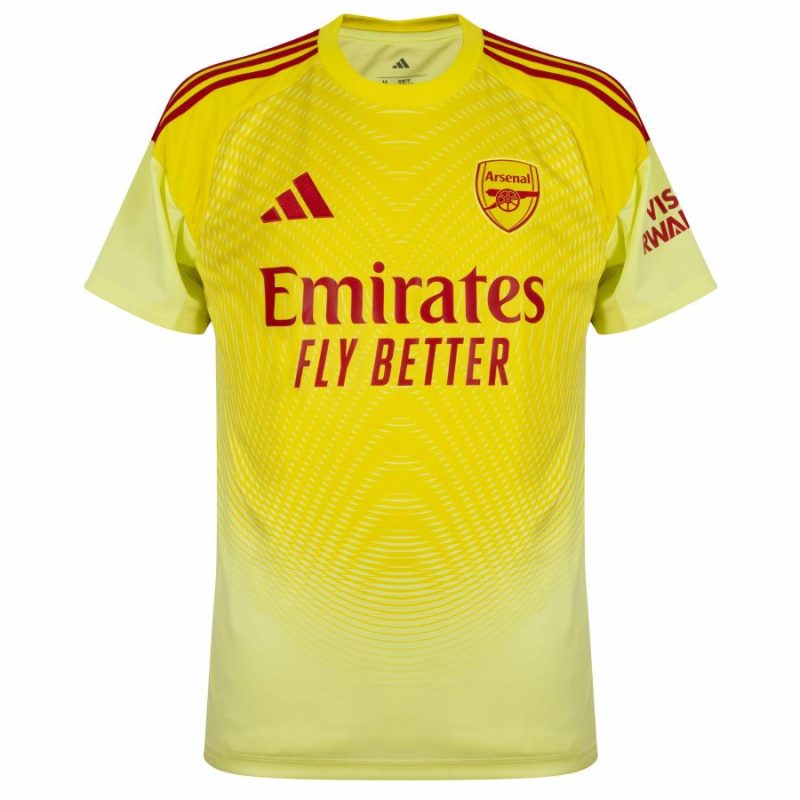 Maillot Arsenal Domicile Gardien 2025 2026 Raya (3) Maillot Arsenal Domicile Gardien 2025 2026 Raya (3)
