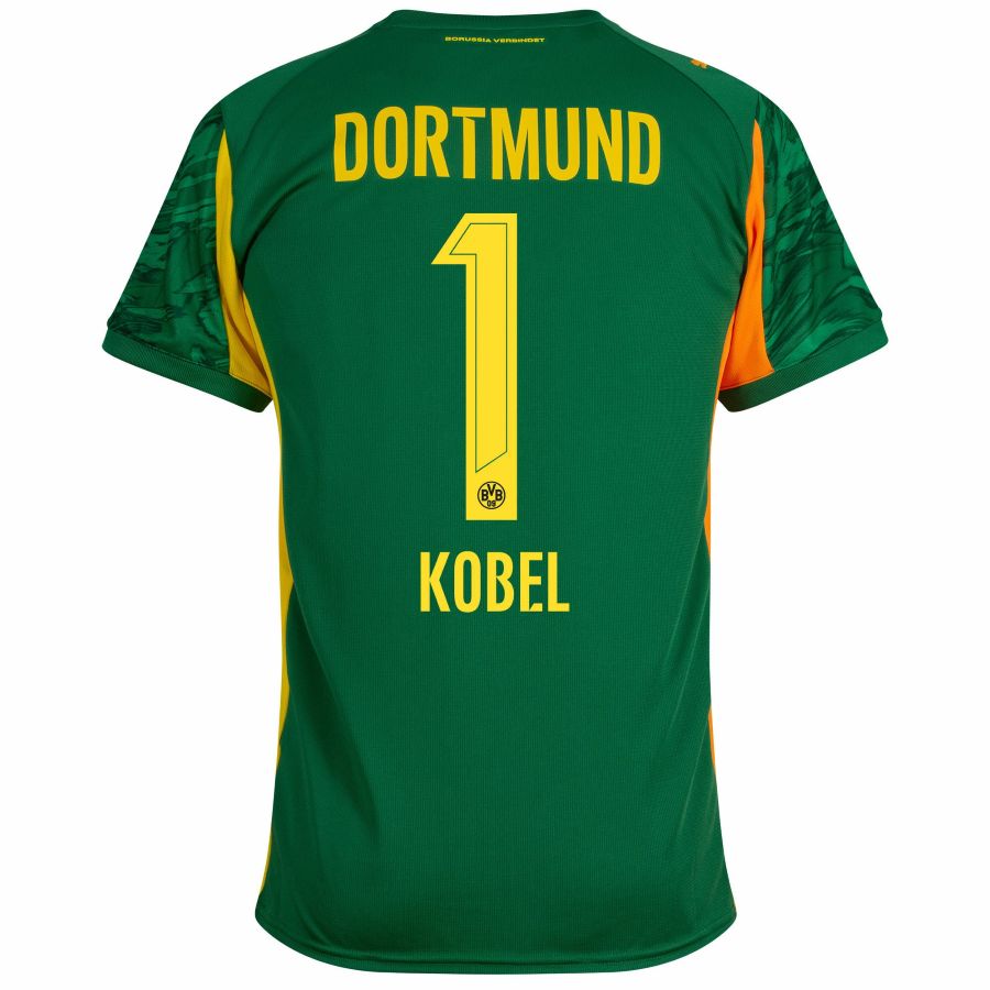 Maillot BVB Dortmund Vert 2025 2026 Kobel (2) Maillot BVB Dortmund Vert 2025 2026 Kobel (2)