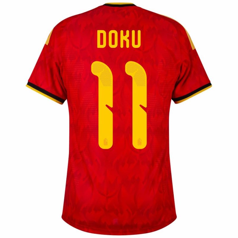 Maillot Belgique Domicile 2026 2027 Doku (3) Maillot Belgique Domicile 2026 2027 Doku (3)