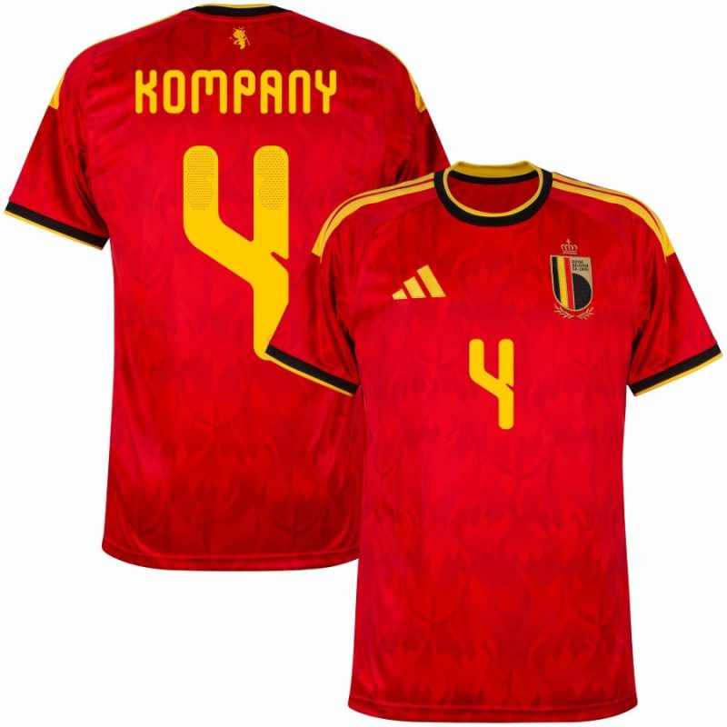 Maillot Belgique Domicile 2026 2027 Kompany (1) Maillot Belgique Domicile 2026 2027 Kompany (1)
