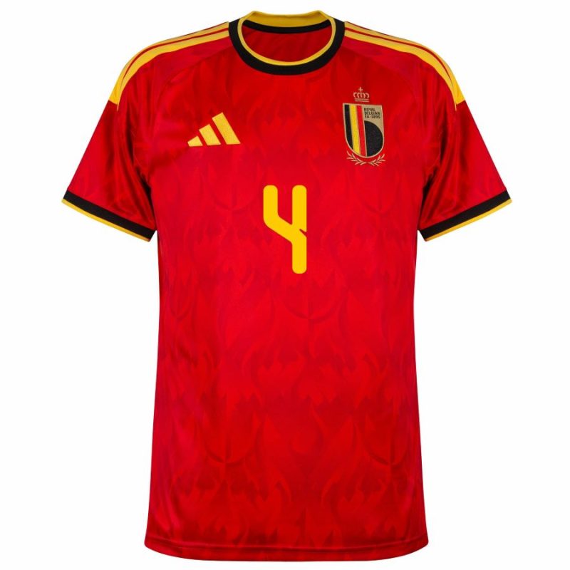 Maillot Belgique Domicile 2026 2027 Kompany (2) Maillot Belgique Domicile 2026 2027 Kompany (2)