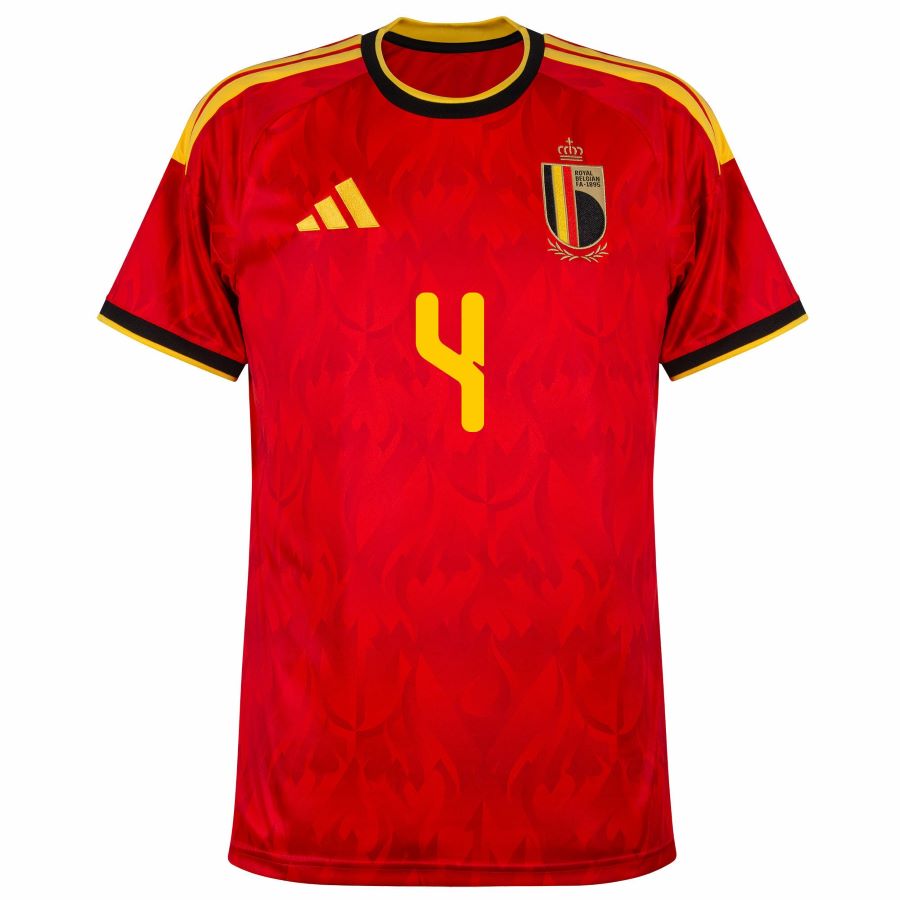 Maillot Belgique Domicile 2026 2027 Kompany (2) Maillot Belgique Domicile 2026 2027 Kompany (2)