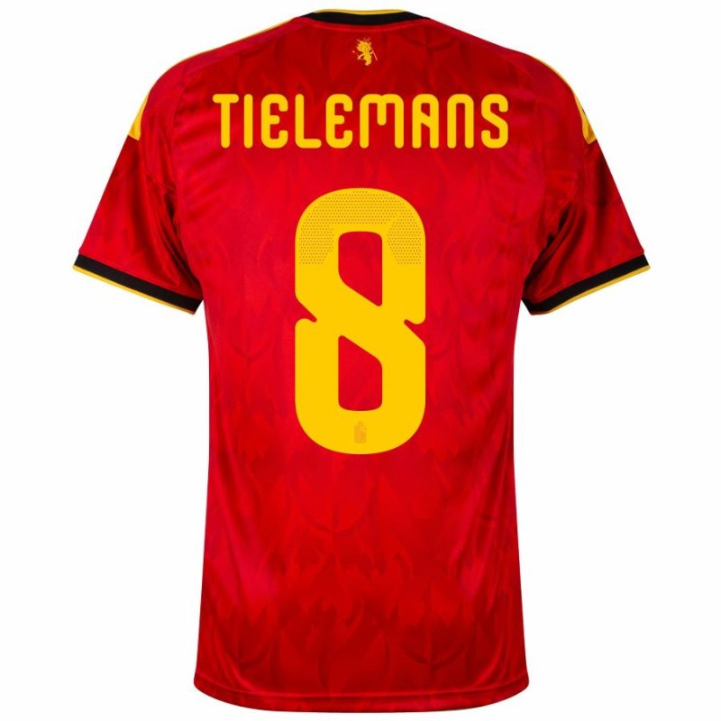 Maillot Belgique Domicile 2026 2027 Tielemans (3) Maillot Belgique Domicile 2026 2027 Tielemans (3)