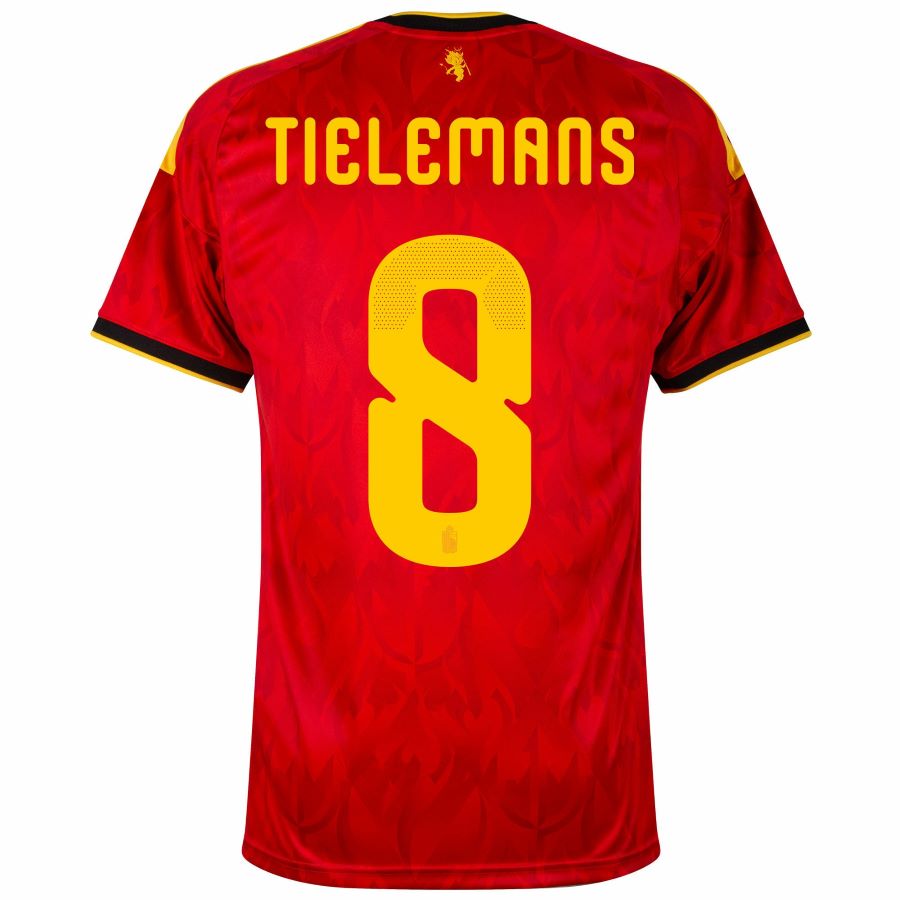 Maillot Belgique Domicile 2026 2027 Tielemans (3) Maillot Belgique Domicile 2026 2027 Tielemans (3)