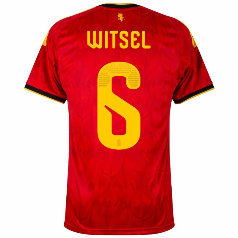 Maillot Belgique Domicile 2026 2027 Witsel (3) Maillot Belgique Domicile 2026 2027 Witsel (3)