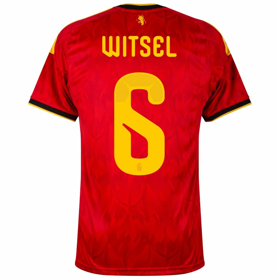 Maillot Belgique Domicile 2026 2027 Witsel (3) Maillot Belgique Domicile 2026 2027 Witsel (3)