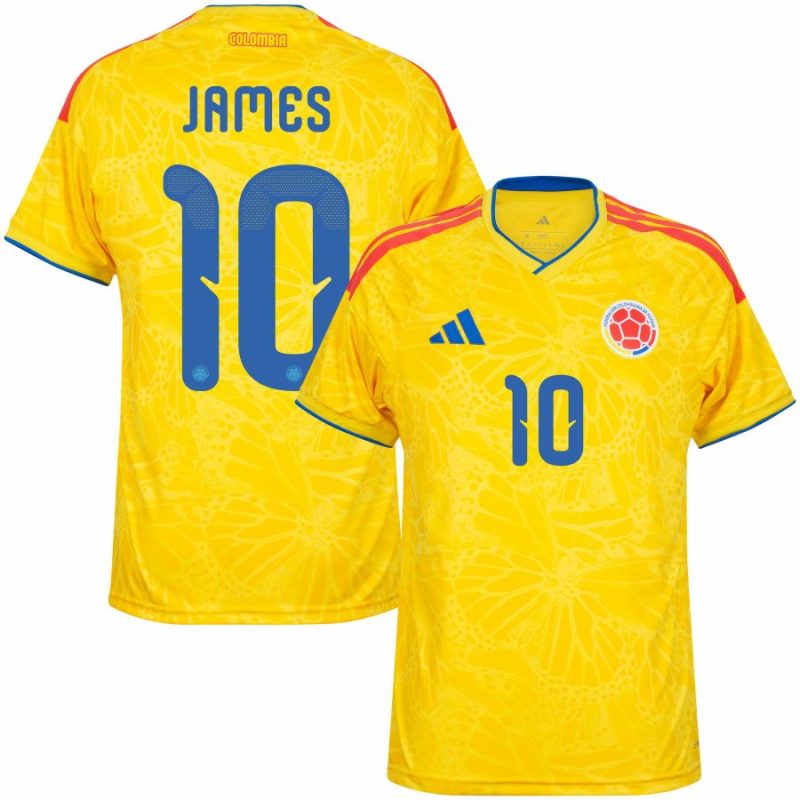 Maillot Colombie Domicile 2026 2027 James (1)