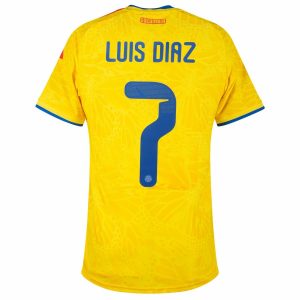 Maillot Colombie Domicile 2026 2027 Luis Diaz (3)