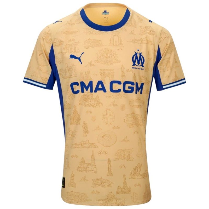 Maillot Enfant OM Fourth 2025 2026 (1)