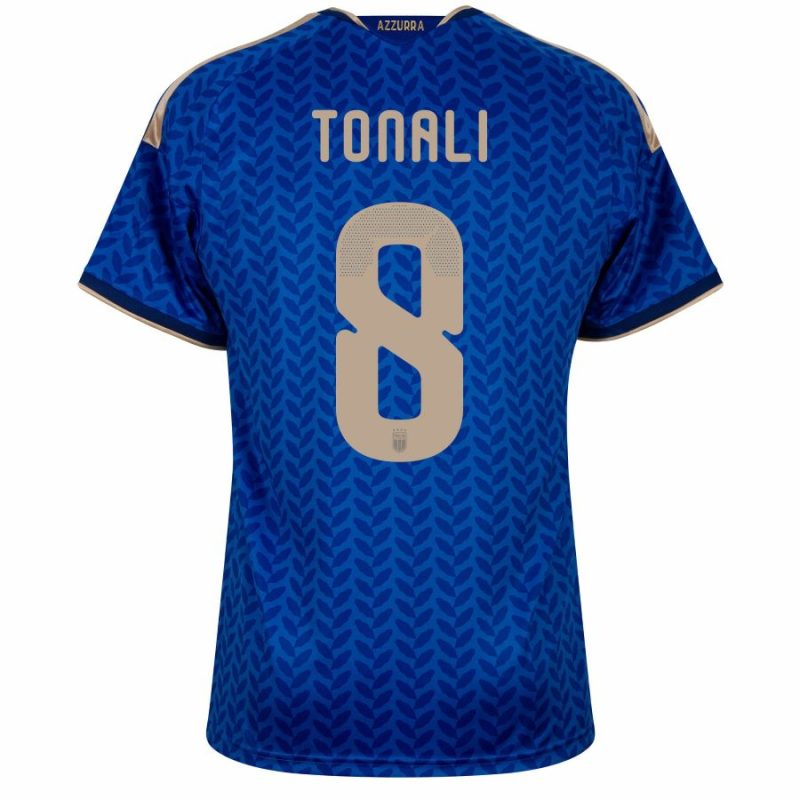 Maillot Italie Domicile 2026 2027 Tonali (2) Maillot Italie Domicile 2026 2027 Tonali (2)
