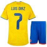 Maillot Kit Enfant Colombie Domicile 2026 2027 Luis Diaz (1)