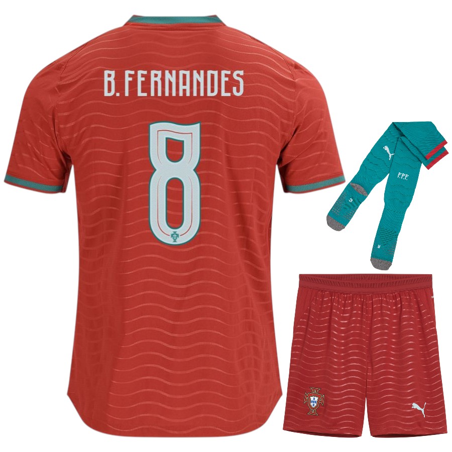 Maillot Kit Enfant Portugal Domicile 2026 2027 Fernandes