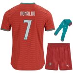 Maillot Kit Enfant Portugal Domicile 2026 2027 Ronaldo