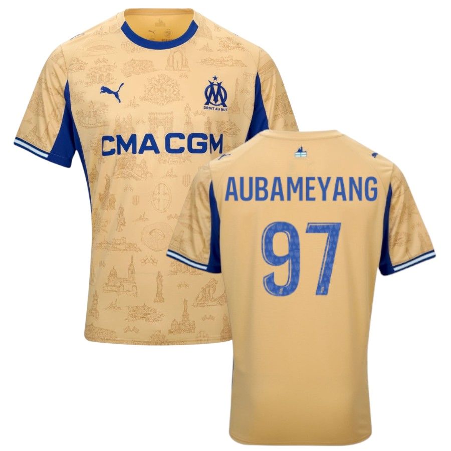 Maillot OM Fourth 2025 2026 Aubameyang (1) Maillot OM Fourth 2025 2026 Aubameyang (1)