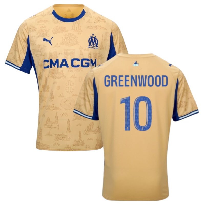 Maillot OM Fourth 2025 2026 Greenwood (1)