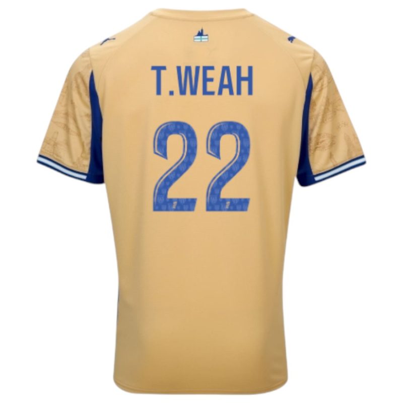 Maillot OM Fourth 2025 2026 Weah (2) Maillot OM Fourth 2025 2026 Weah (2)