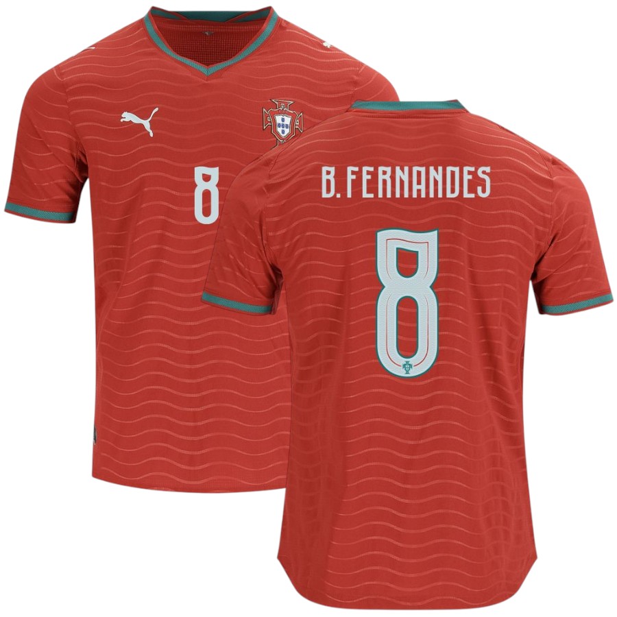 Maillot Portugal Domicile 2026 2027 Fernandes (1)